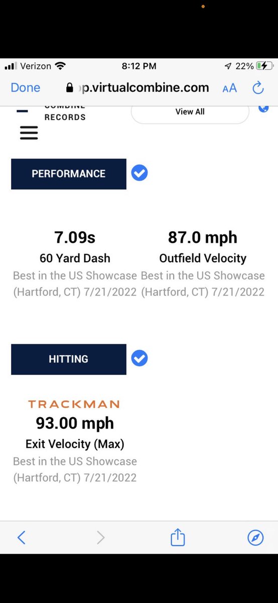 PeterMoor11's tweet photo. Officially Entered the Transfer Portal. 3 Years of Eligibility Remaining. 6’2, 220lb OF looking for any and all opportunities.

Metrics (from Summer 2022):

Exit Velo: 93

60yd: 7.00

OF Velo: 89

Please dm for more video, stats from summer season last year, and Summer Schedule https://t.co/JOhEmjn2aG