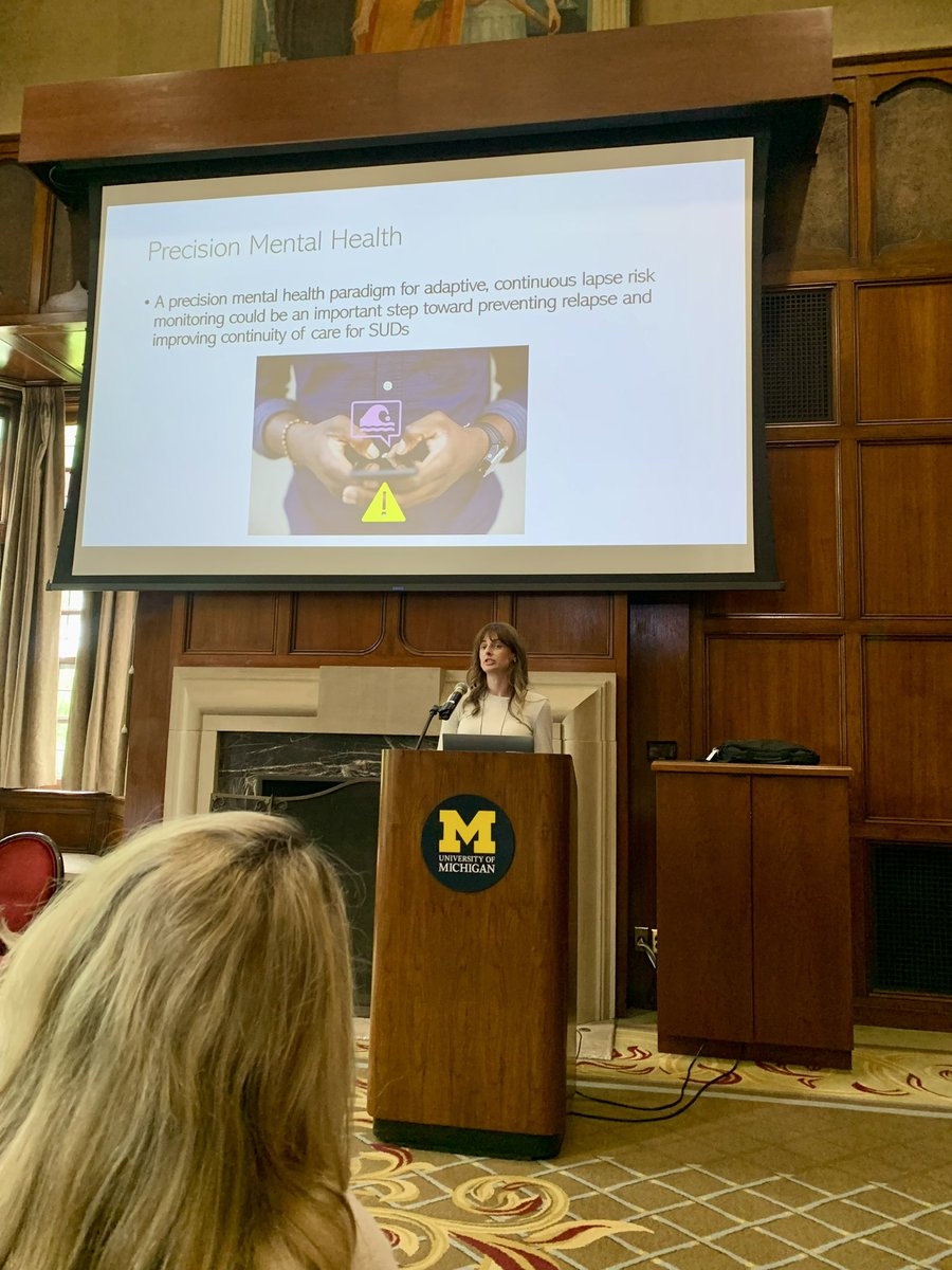 StephanieBWard_'s tweet photo. Highlight of #SAA2024 —learning about using EMA to predict lapses in participants with AUD from @KendraWyant 📲📳!!! @SAAscience https://t.co/MFHIkrfiSF