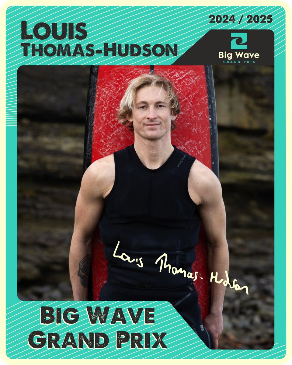 LThomasHudson's tweet photo. I am happy to announce my participation in the Big Wave Grand Prix (https://t.co/voprJveMmg) surf project inaugurated in 2024-2025. https://t.co/nv42tV8wBo