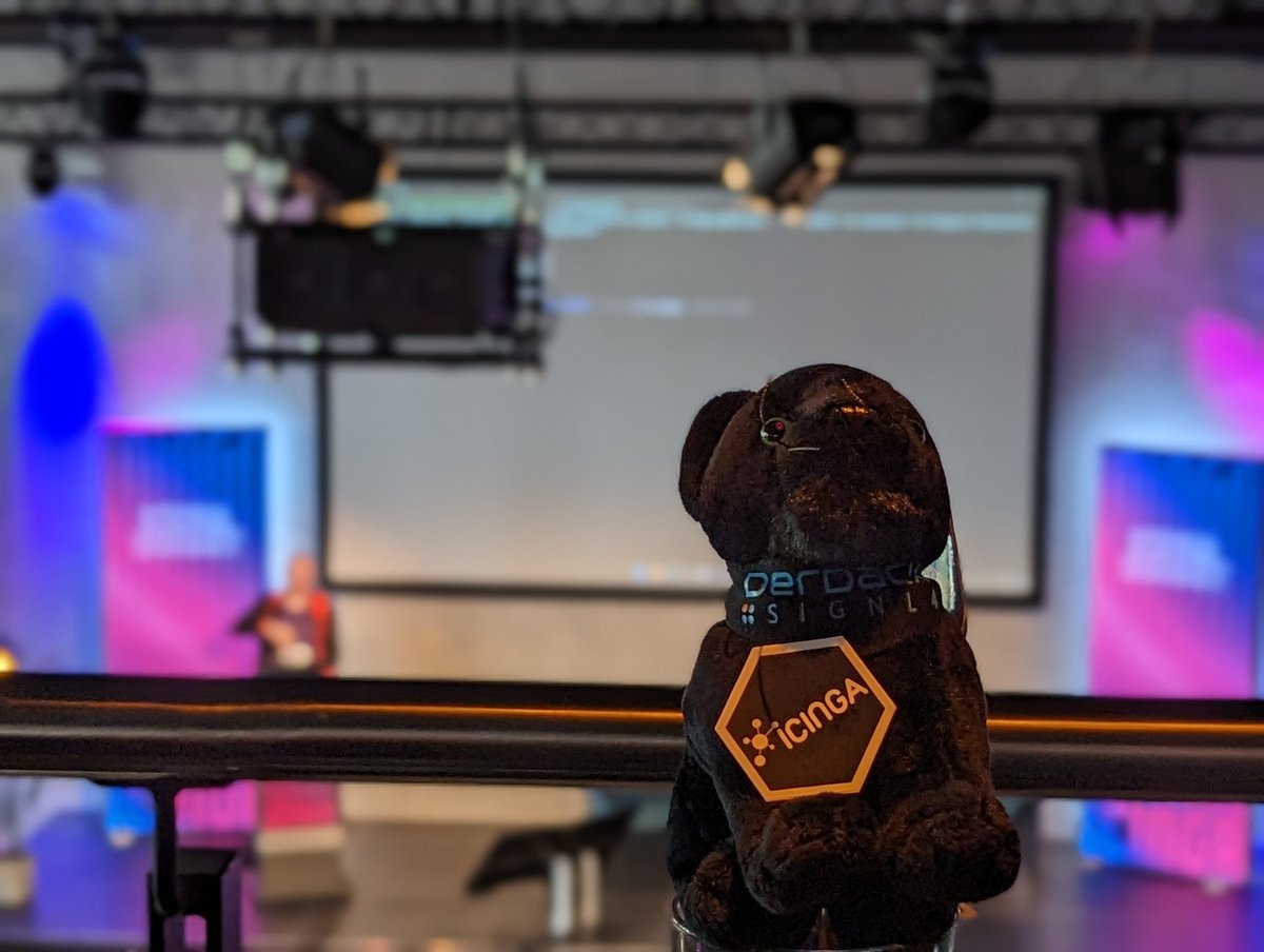 roncza's tweet photo. Our @signl4me pather is learning about @icinga at #IcingaSummit 2024 in Berlin today. Great insights. https://t.co/SaEYv0j5Uj