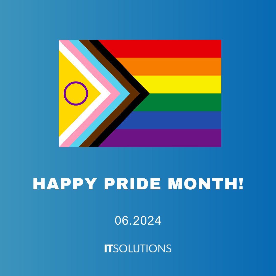 pickits's tweet photo. 🌈 Happy #PrideMonth from IT Solutions! Diversity is our strength, and we are committed to creating an inclusive environment where everyone feels seen, heard, and respected. https://t.co/BeRm395XXe