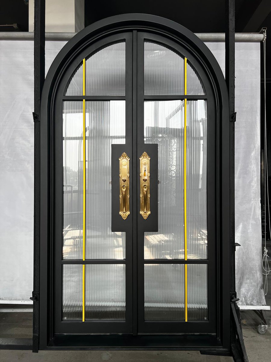 Metalandhammer's tweet photo. Double Iron Door
- Size: 50”w x 88”h
- Right Hand
- Inswing
- Fluted Glass
$3530 plus shipping 
Contact us at (818) 514-9510 or email info@metalandhammer.com https://t.co/9TZoAF8IU6
