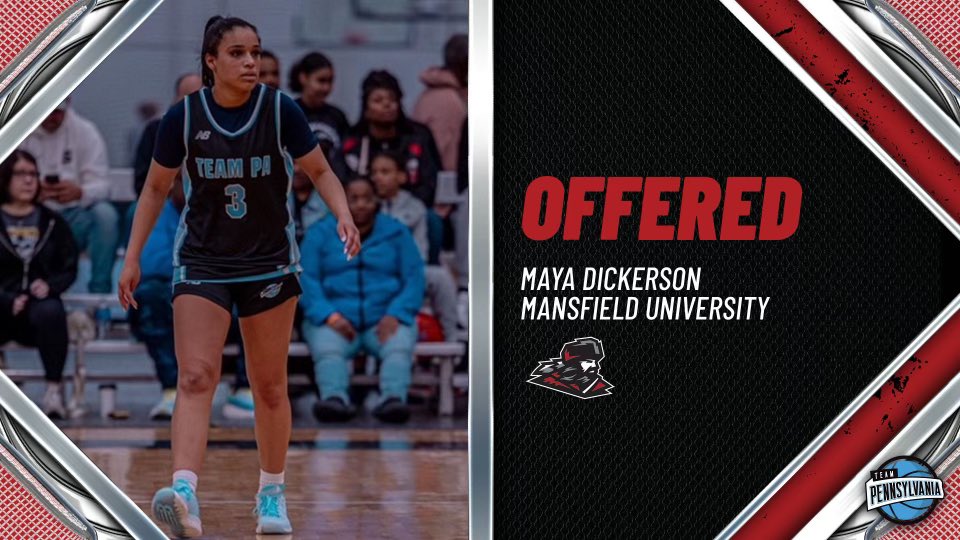 After a great visit with Coach <a href="/senefeldera/">Coach Senefelder</a> , I am blessed to announce that I have received my first scholarship offer from <a href="/MansfieldWBB/">Mansfield Women’s Basketball</a> ! #GoMounties @CoreyD2for1 <a href="/TRDipp/">Taylor Dippery</a> <a href="/CoachDickerson5/">Daron Dickerson</a> <a href="/TEAMPAHOOPS/">TEAM PENNSYLVANIA</a>