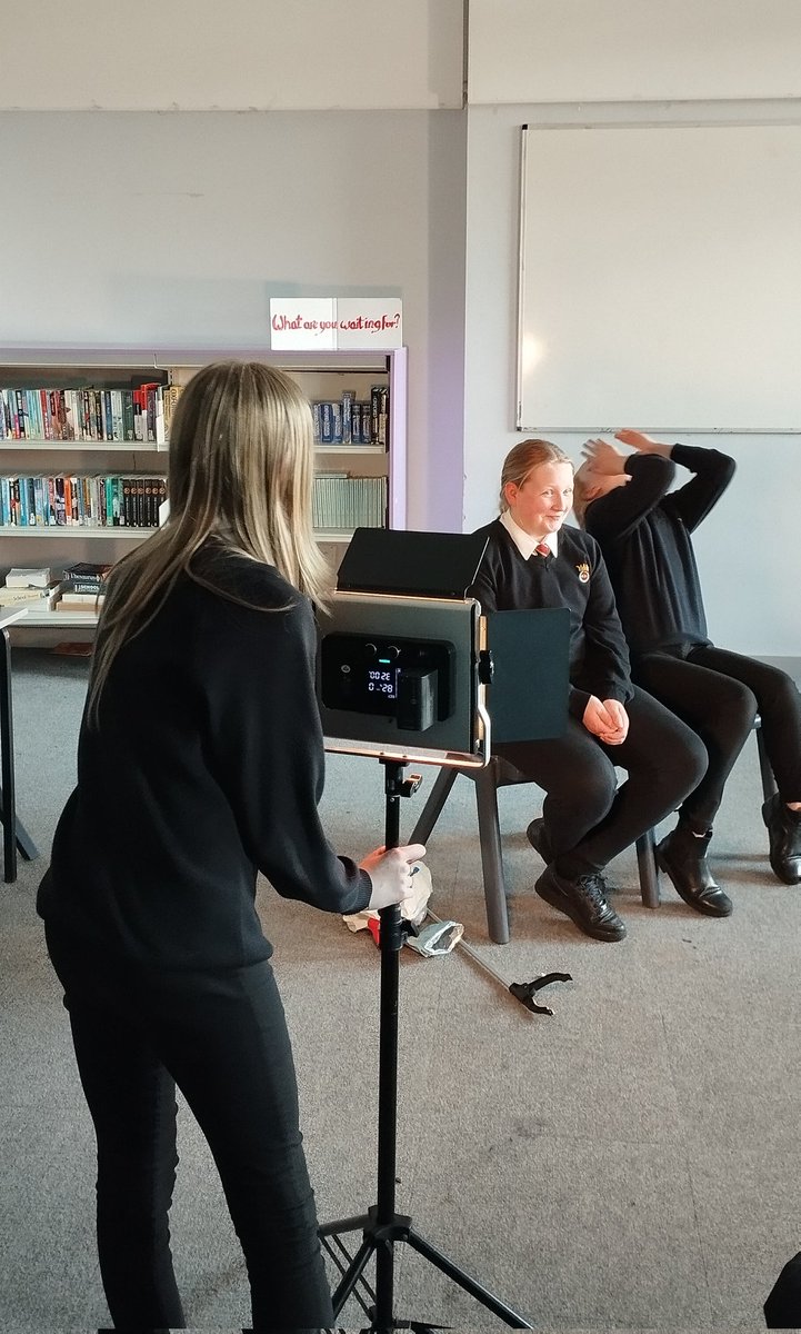 CommunityDchs's tweet photo. Fantastic afternoon today as Day 1 of @DCHSalnwick Climate Club filming with @krisdeeds @mylifefilm . Students worked really well as a team, running the shoot and using all the gear. Tomorrow - on location! @PeleTrust 🌍🎬🎤🎥🍃 https://t.co/9f0fJkNhCg