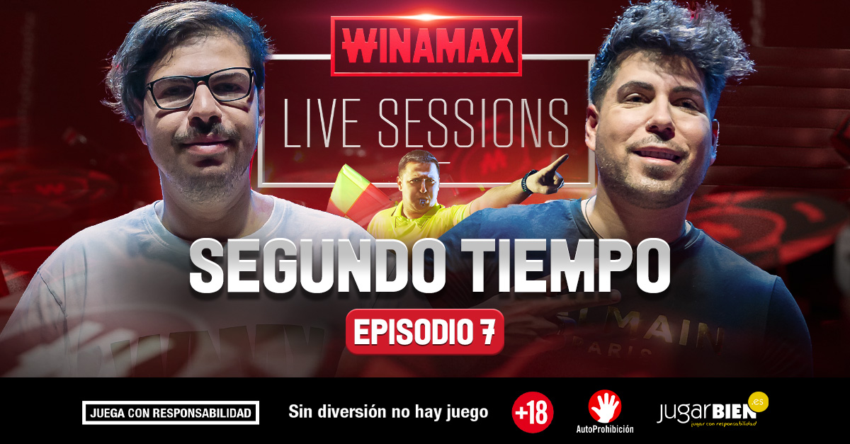 Nueva alineación en el capítulo 7 de Winamax Live Sessions 😍

🤯 Ignacio Molina, Javi Gómez, Mustapha Kanit y Javier Sola entran en la mesa de cash televisada por <a href="/Winamax_Espana/">Winamax Póker</a> 

¡Palomitas! 🍿🍿🍿

📺 poker-red.com/noticias/nueva…