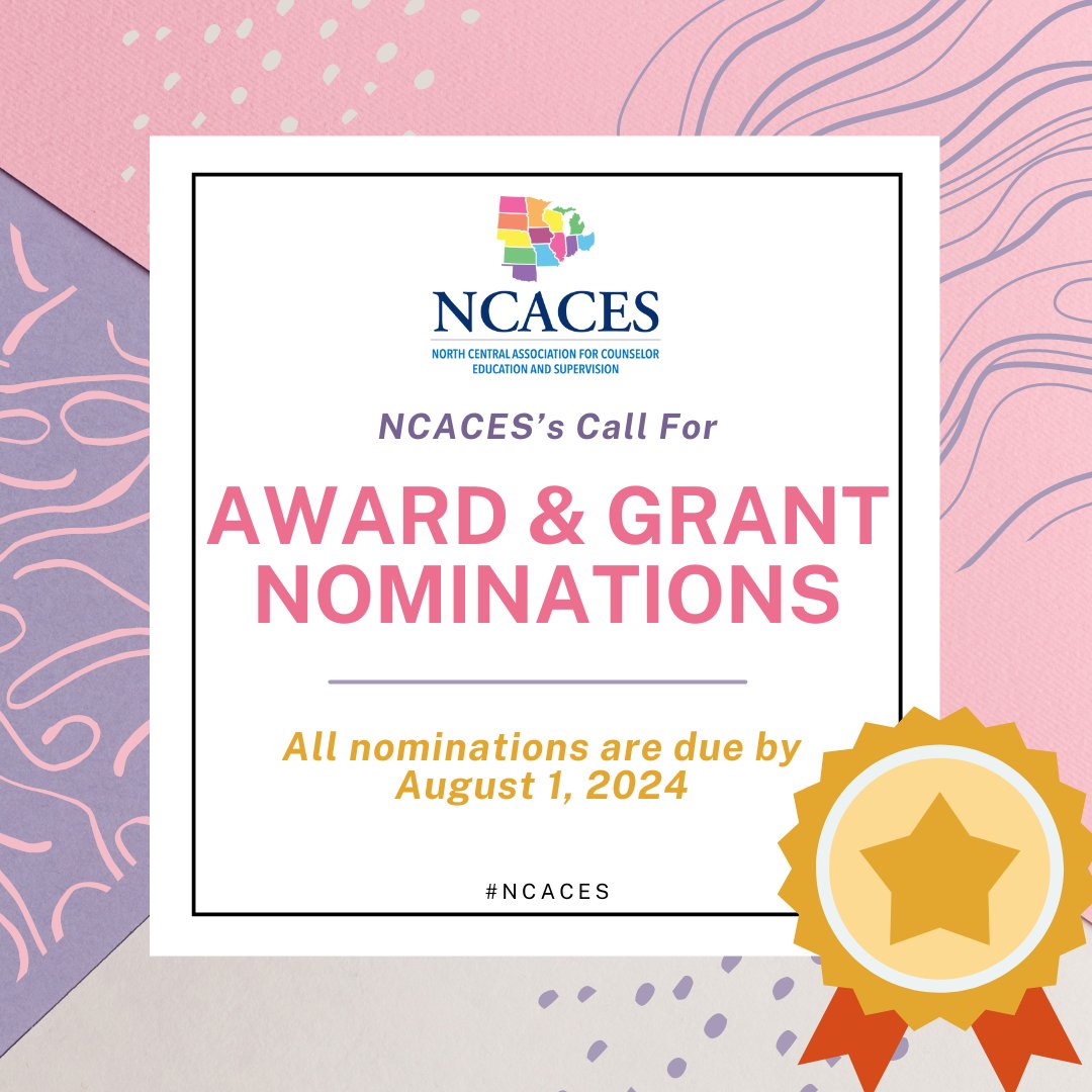 ✨#NCACES call for award nominations &amp; grant proposals for the 2024-2025 year! Award &amp; grant recipients will be announced at the NCACES Conference in Rosemont, IL. All noms are due by Aug. 1, 2024. Qs? 📧 Jacqueline Swank at jswank@missouri.edu

🔗for directions &amp; submit in bio