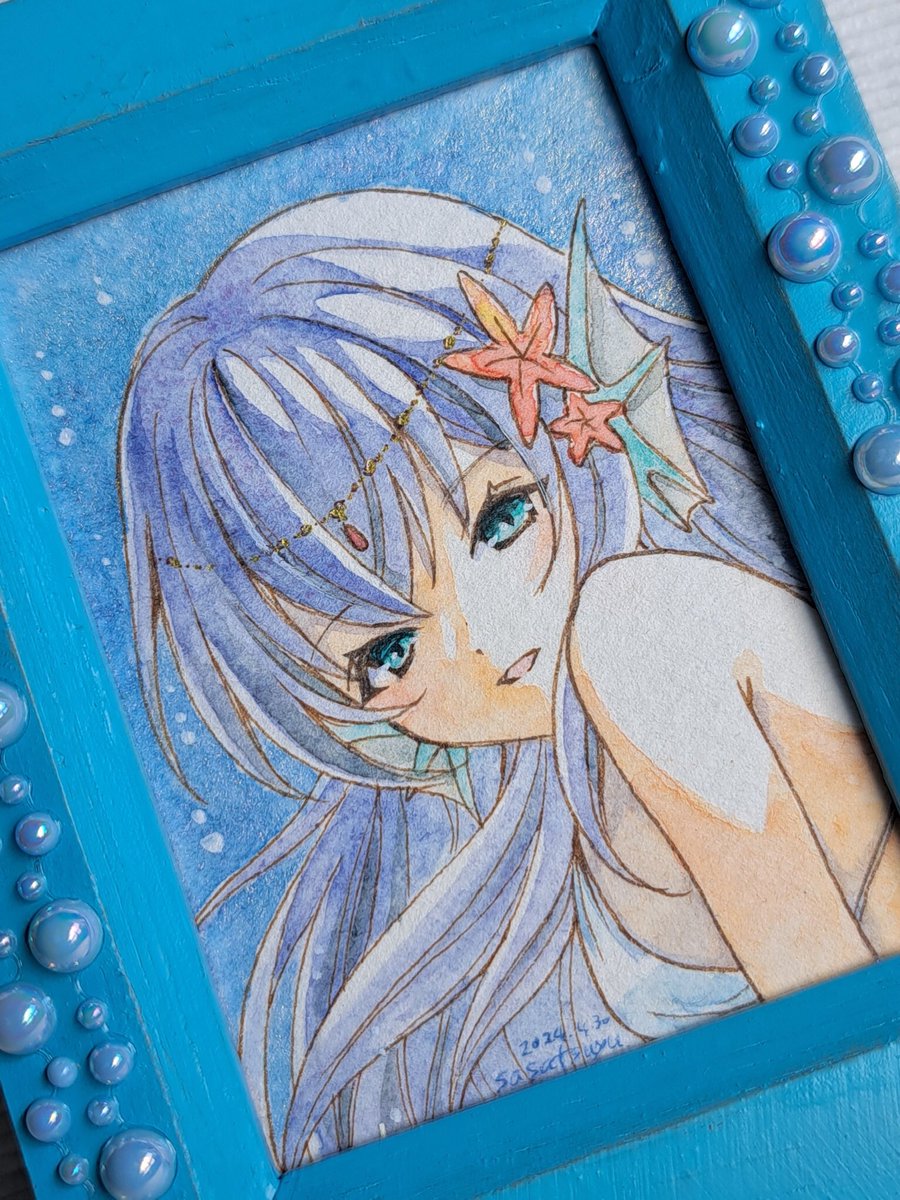 「鎌倉MONAさんでの展示、通販始まってました今アナログ新作がなかなか描けずBOO」|ささつゆ🦊5/5【COMITIA144】H28b📚5/6【A40】参加のイラスト