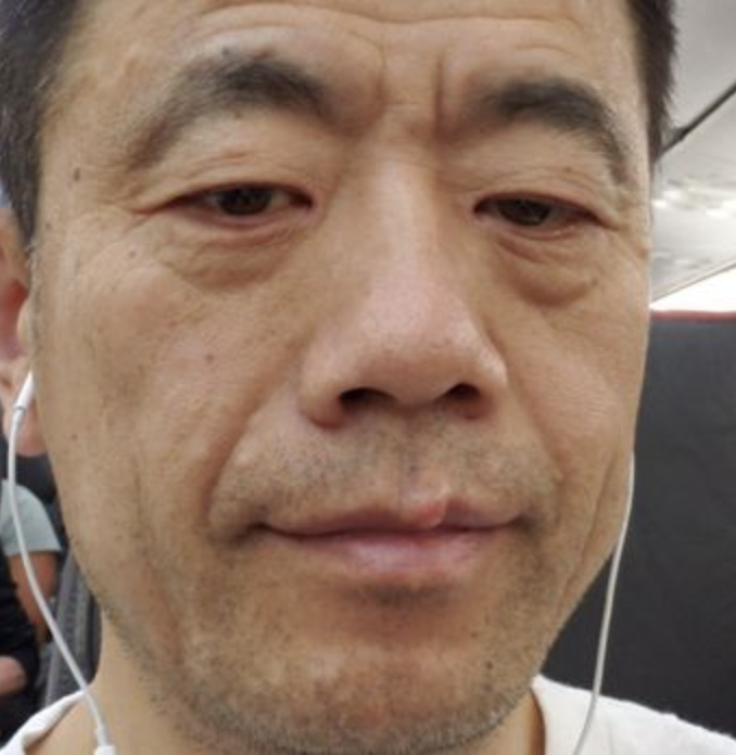 Asked who got her to sign that phony contract, Li named a lawyer who works for Guo, Yongbing Zhang. Zhang, who was sitting right behind me, hightailed it out of the courtroom, on the apparent advice of another lawyer, right as Li identified him as the guy in this picture.