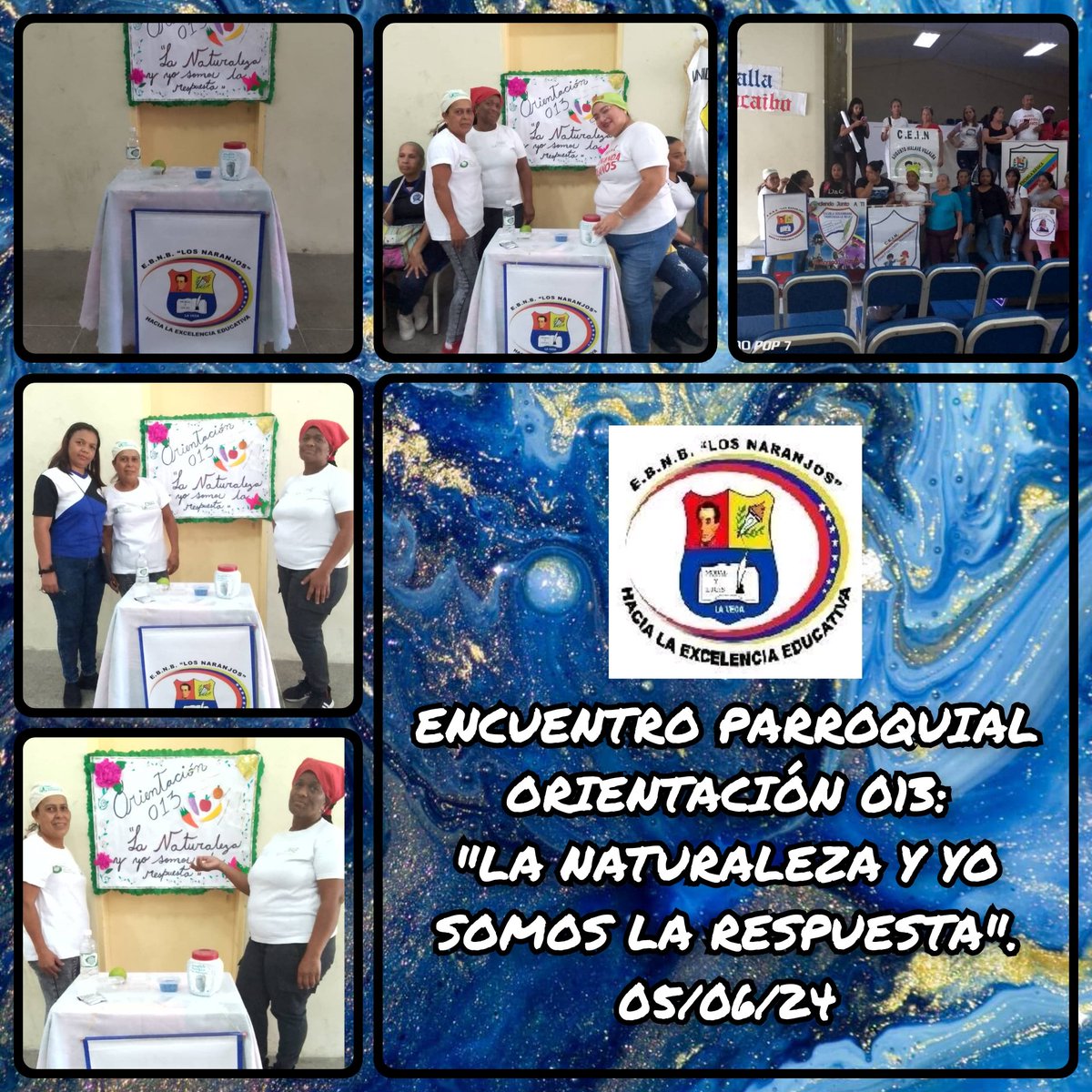 ENCUENTRO PARROQUIAL ORIENTACIÓN 013:
"LA NATURALEZA Y YO SOMOS LA RESPUESTA". 05/06/24