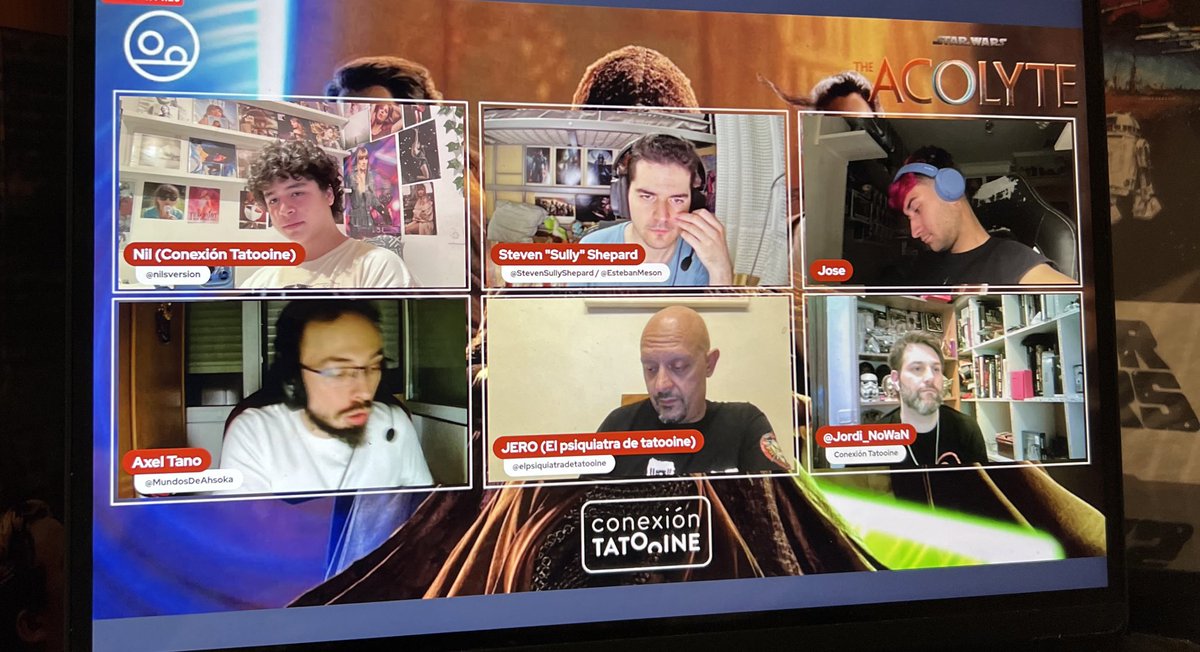 💥 SE VIENEEEEEEE 💥
GRABANDO PODCAST DE #TheAcolyte con invitados de lujo ✨