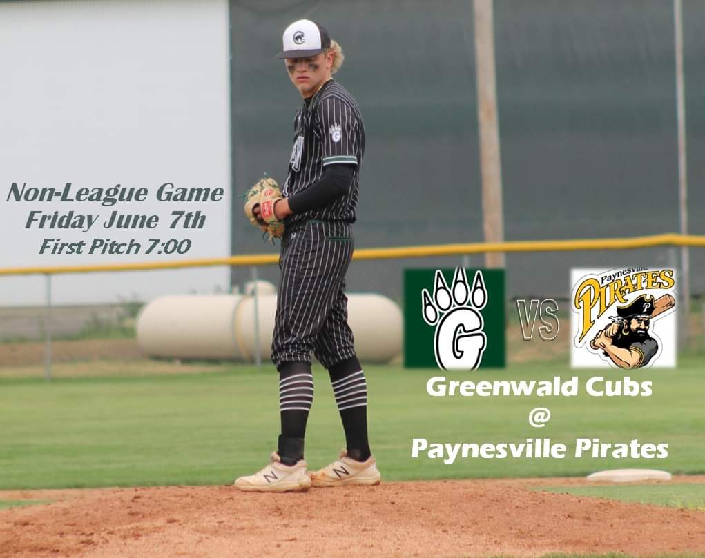 The fellas are heading south down Hwy 4 to ISD 741 territory this weekend!!

Friday night we head to Paynesville for a Non-League game to take on <a href="/PiratesPv/">PVPirates</a> at 7:00!! Emma has to decide if she is cheering for her hometown team or for her number #1 on the field and in her heart!!