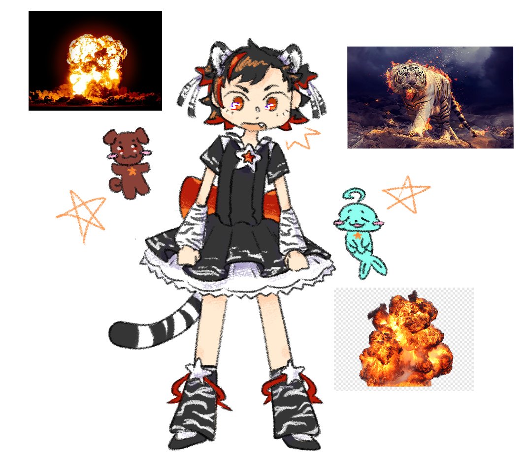 nekogurou's tweet photo. #femstarsweek2024 day 4 https://t.co/mpv4Ogbq97