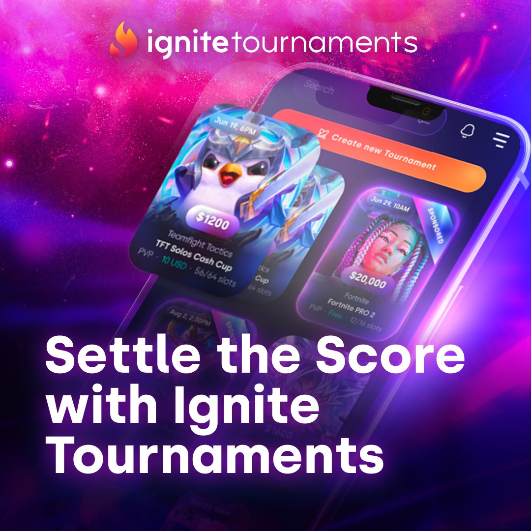 igniteyourgames's tweet photo. The week is almost over, but our events are HEATING UP (get it?) CDT:
🔥 #IgniteSeries - #BrawlStars - 10:30AM
🔥 #IgniteSeries - Clash Royale - 11AM
🔥 #BloodStrike - $75 - 2PM
Download the Ignite Tournaments app to compete!
🔗 https://t.co/lu5swBkfwY https://t.co/teFT4CWwhW