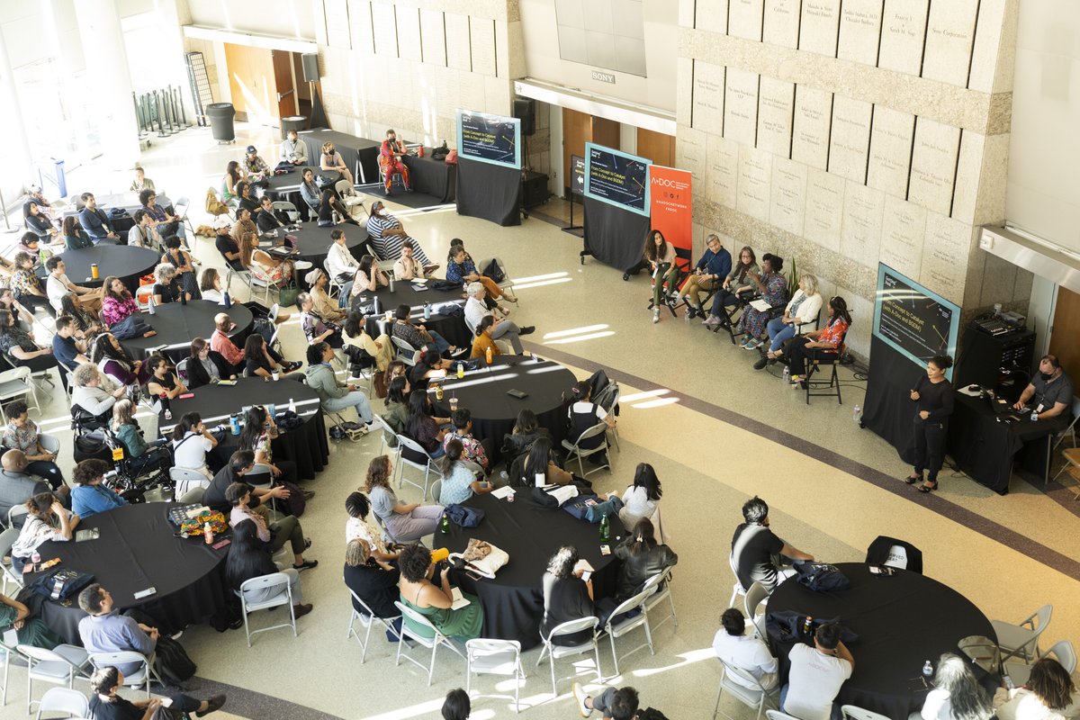 AADocNetwork's tweet image. Alongside @bgdocmafia founding leaders and moderated by Color Congress Co-Executive Directors, #ADoc Co-Directors @anothergracelee and @SLeoChiang shared our successes, challenges, and unrealized aspirations since our inception 8 years ago @IDAorg #docsgetreal 🌟💖