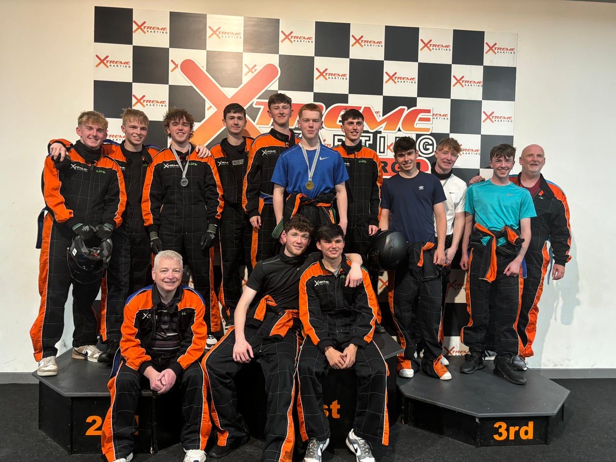 End of season &amp; end of an era team night at the go karts.  Tomorrow we will share our end of season awards.  Tonight we just want to thank all our players for their contribution this season.   Race results 1 Luke 2 James 3 Charlie 🌹🏎️⚽️