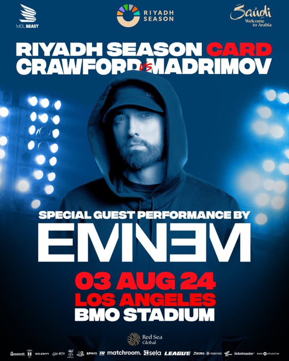 BoxingUncut's tweet photo. Eminem will make a special guest performance!🥊

#boxing | #boxinguncut https://t.co/l0MtiL5uOp