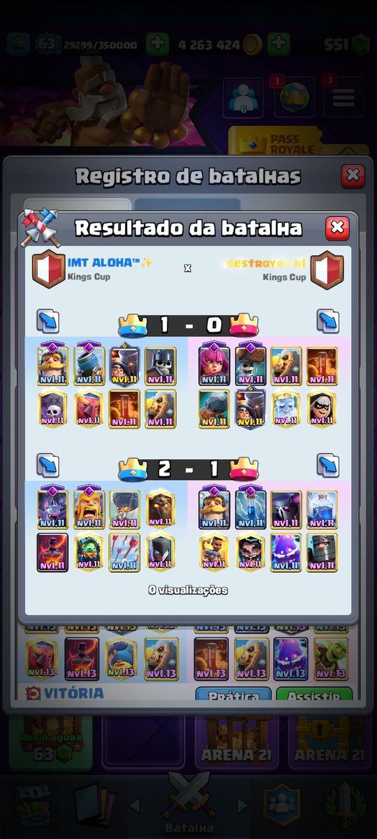 Victoria en Duels <a href="/PhoenixcrVit/">🔥Phoenix King🔥</a> por <a href="/TheKingsCupCR/">TheKingsCup</a> 🔥