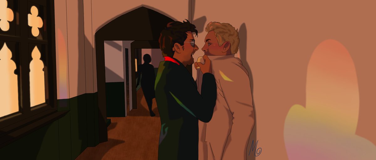 Thought I'd wait till Pride Month to show of the ✨gayest frame✨ I've ever created to date 😂

Honestly, thank you so much for letting me be a part of another Good Omens project (hope to do more) and SMASHING JOB to everyone else who took part in this!! 🥰