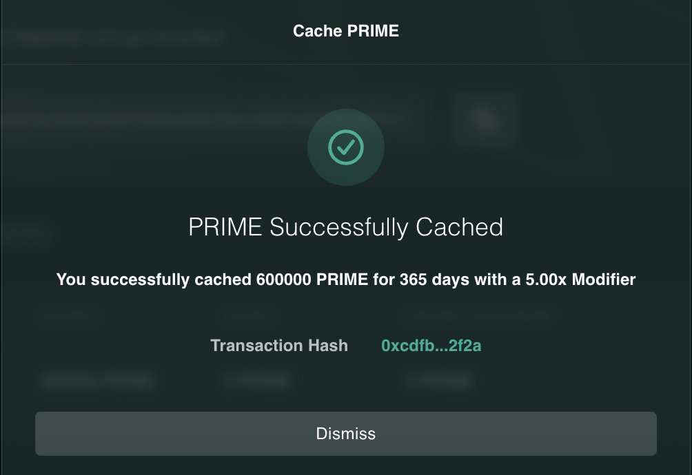 ParallelAiRev's tweet photo. As promised I have matched the teams commitment to deposit 600K $PRIME Tokens within the @AIWayfinder caching contract

The time locked deposit duration of this tranche was set for 1 Year

The core @ParallelTCG team has also kept its public commitments including the deposit of 600K tokens at a 3 year time lock, verifiable on chain

Congratulations to the @AIWayfinder team for the launch of their protocol bootstrapping program

Depositors of $PRIME will earn pre-TGE $PROMPT tokens over their committed caching periods

I am certain that Wayfinder will change the way onchain transactions are executed forever. Excited for whats ahead.

//