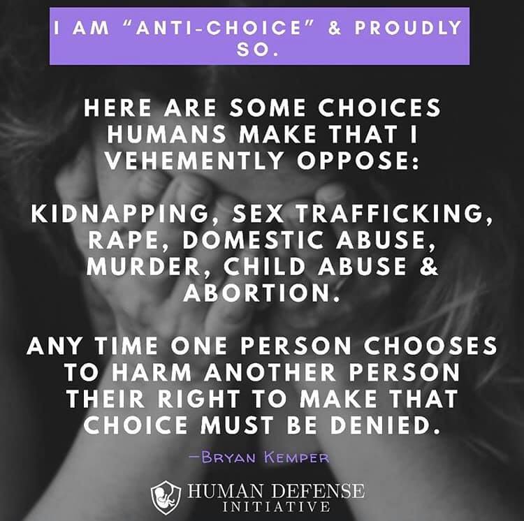 cybermom1999's tweet image. Everyone is, in some way, #antichoice.