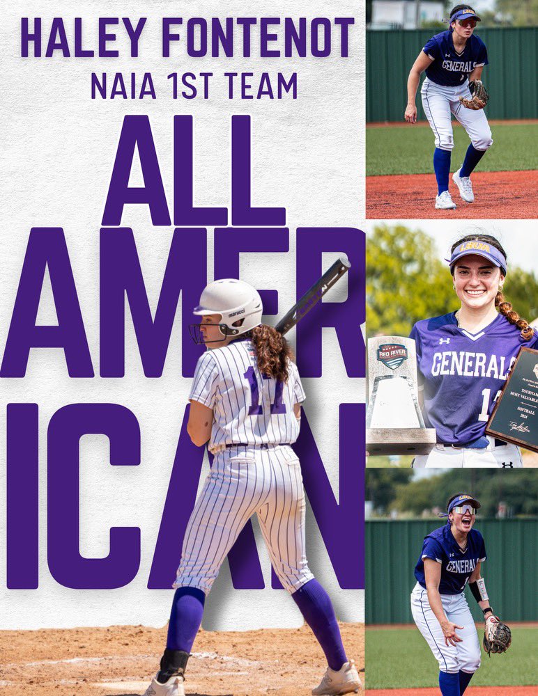 LSUA_SB's tweet photo. Allow me to reintroduce 1st Team All American @babyxhales https://t.co/fRiuRqSY0y