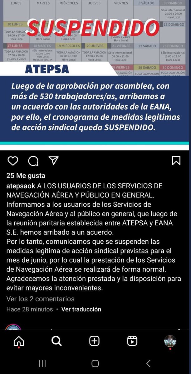 harrylpg's tweet image. 🟢CANCELADO EL PARO !💪🏻💪🏻