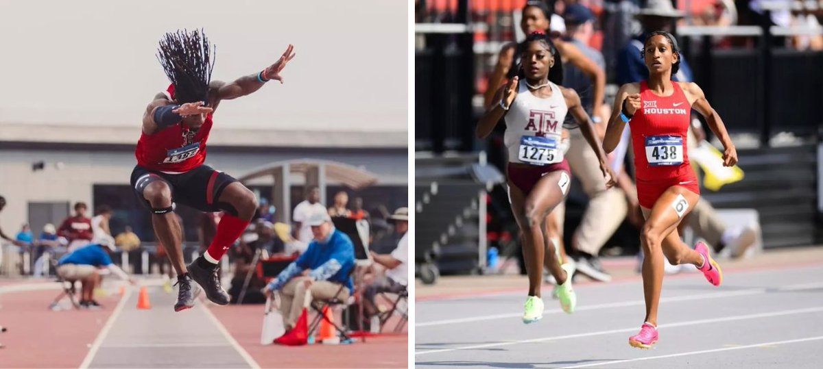 KilleenISD_'s tweet photo. Two @KilleenISD_ alumni are set to participate in the 2024 NCAA Outdoor Track and Field National Championships this week in Eugene, Oregon. Killeen grad Michaela Mouton, a freshman at Houston, has the 400-meter run and 4x400 relay Thursday. Ellison grad Stacy Brown Jr., who’s now a junior at Texas Tech, is in the triple jump Friday. #WeAreKISD Schedule: https://t.co/ETbW6Pud3V