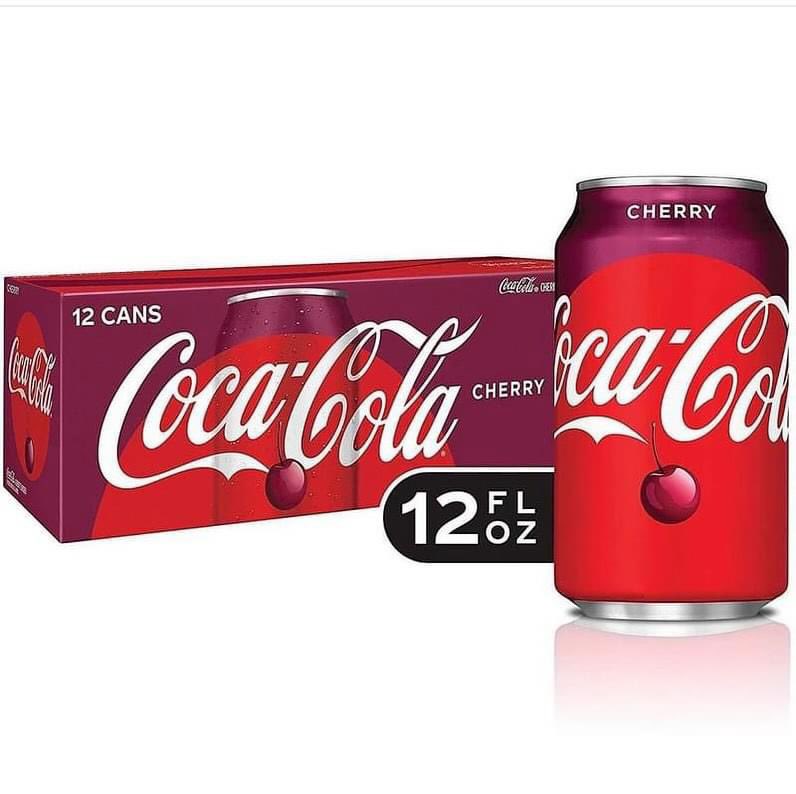 Volvieron las Coca Cola Cherry a tu bodega. Sabias que Cherry Coke fue la primera Coca-Cola saborizada? 

Partida limitada. Recibimos tus pedidos hasta agotar stock al *BIRRA *24772 desde tu Tigo, Personal Claro
