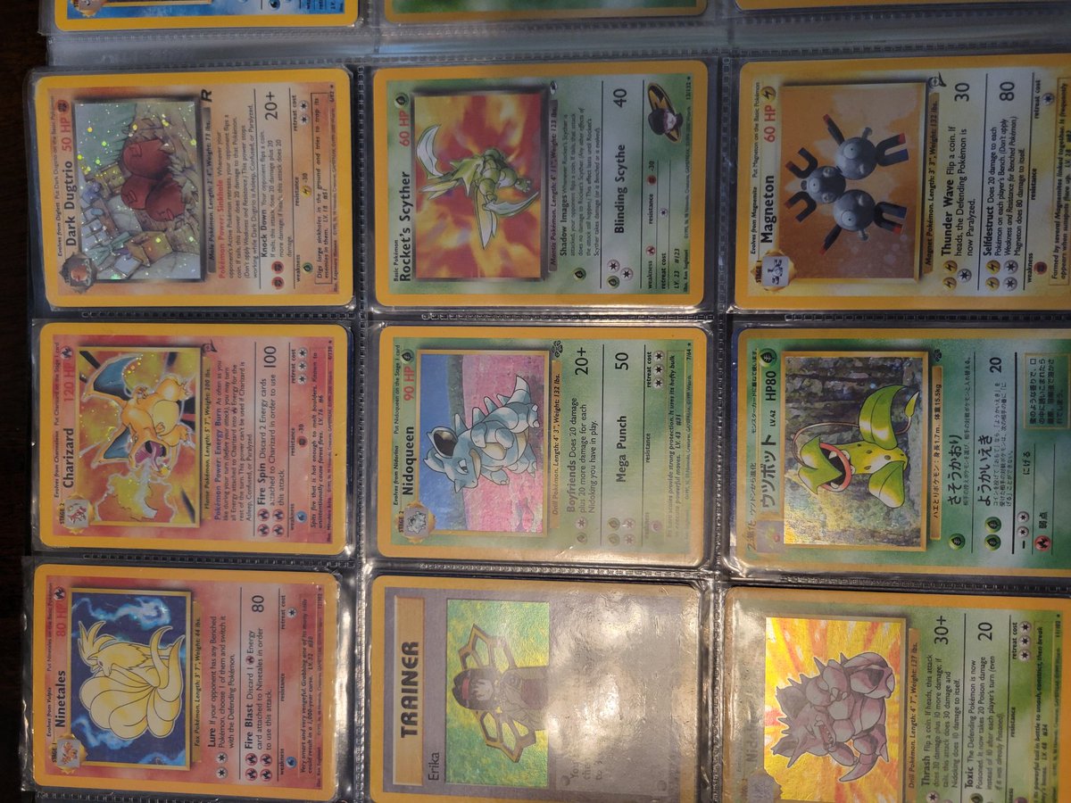 ShundoHunter4's tweet photo. Found my old pokemon card collection in my closet of my parents house. Should I try and sell them?
#pokemoncards
#pokemon
#pokemontradingcards https://t.co/pVs6tjaNi4