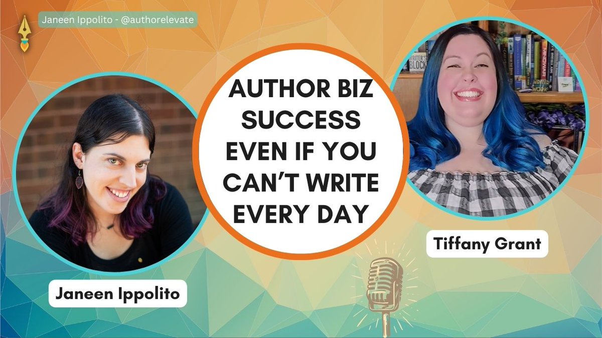 JaneenIppolito's tweet image. 🎙️Author and YouTuber Tiffany Grant has a boatload of encouragement, tips, and inspiration - and she also shares about running a successful Kickstarter with her debut novel!

On YouTube: youtube.com/watch?v=nJBW8B…

#amwriting #authorhelp