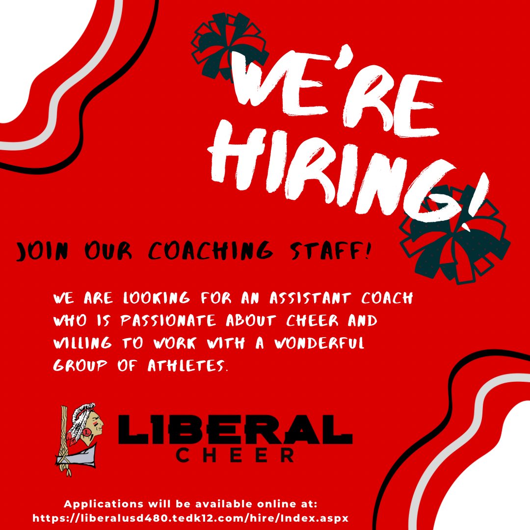 Want to bring your enthusiasm and spirit to the cheer team? We’re looking for an assistant cheer coach to share your skills and support the team in reaching their full potential! Apply today and be a part of something special! 🥳🎉