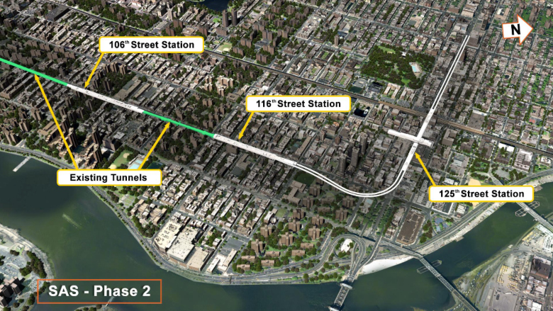 the_transit_guy's tweet photo. In case you're wondering, the 2nd Avenue Subway project (Phase 2), expected to move more people than all of BART does each day, is currently without funding because the NY governor decided that she couldn't afford to lose NJ voters. https://t.co/N2DJzwH2nG