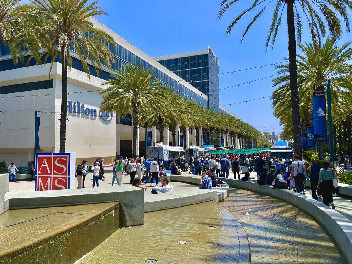 Joe Loo (@joeloo85614818) on Twitter photo It’s lunch time in Anaheim <a href="/asmsnews/">Am Soc for Mass Spec</a> #ASMS2024. Hard to beat the sunny weather. Be sure to let us know in the post-meeting survey if we should return to Anaheim for a future ASMS conference. It’s lunch time in Anaheim <a href="/asmsnews/">Am Soc for Mass Spec</a> #ASMS2024. Hard to beat the sunny weather. Be sure to let us know in the post-meeting survey if we should return to Anaheim for a future ASMS conference.