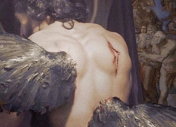 this is the perfect image for what i envisioned as what happened in the prologue of like the stars miss the sun :,)
archiveofourown.org/works/56329429…