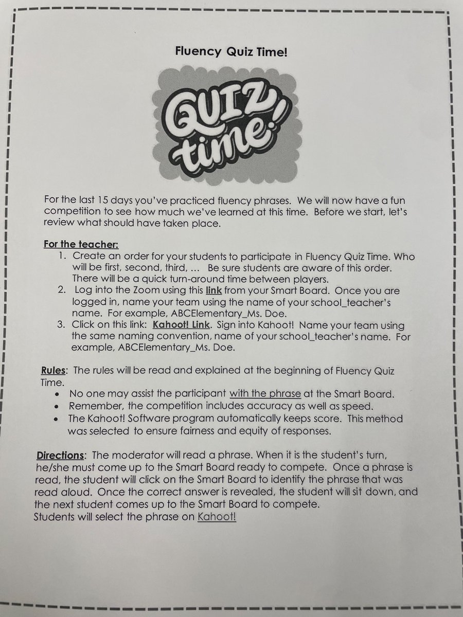 EscotoTetyana's tweet photo. 2nd grade ELA fluency Quiz Time was a fun learning activity #ETOStrong #3rdGradeReady @LynnCarry @ARodDASETO https://t.co/fGzMk1F6ZF