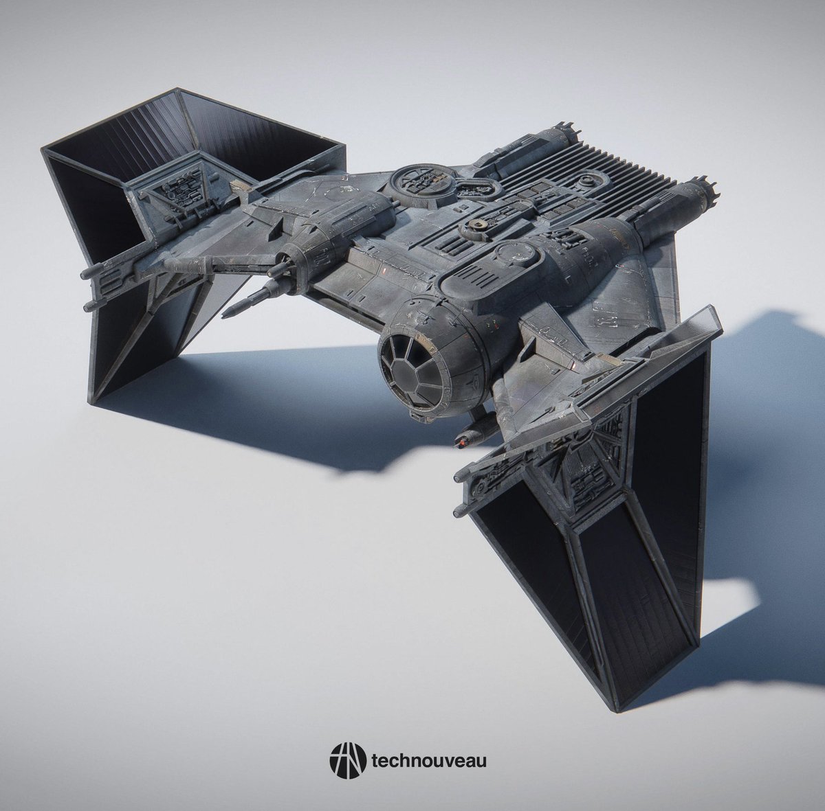 Hi friends. Get this TIE fighter model for free by signing up for my newsletter. Gotta go old school in these algorithmically stormy days. Oh, and you will get exlusive offers on new 3D releases as well. Link in bio :)