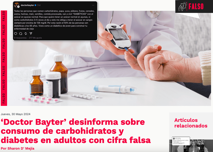 ElNutriDice's tweet photo. El Dr. Bayter es la persona en Colombia que menos sabe sobre nutrición. Por años lo hemos repetido con vehemencia.

Eso sí, NINGUNA organización médica @ANM_Colombia, ni el @COLNUD ha publicado algo contra su praxis.

@Colcheck lo hizo y pido RT: https://t.co/Hsr3wwZHHZ