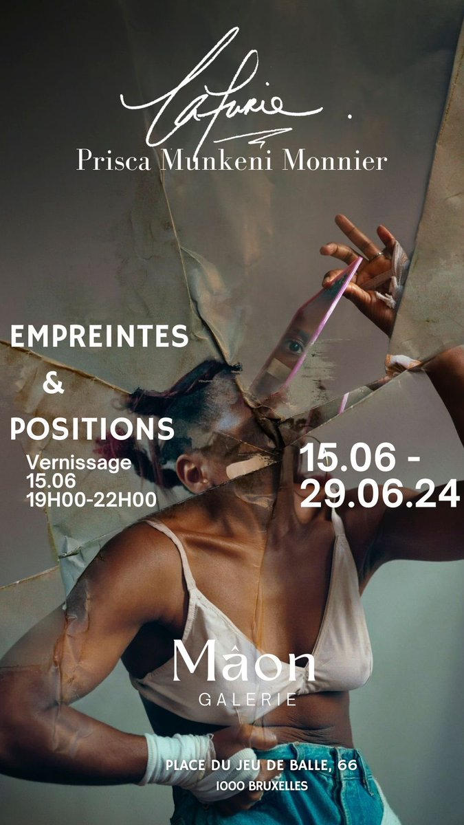 littlefurie's tweet photo. #EXHIBITIONALERT
15th of JUNE
I’ll be showcasing My Latest Artwork in Brussels.
1st Time exhibiting in The City where I was born -A Congolese born in Belgium- Relationship status: It’s Complicated. But maybe it’s Time to have that Talk? And Art is the Only way I know How… https://t.co/NuunAWypg9