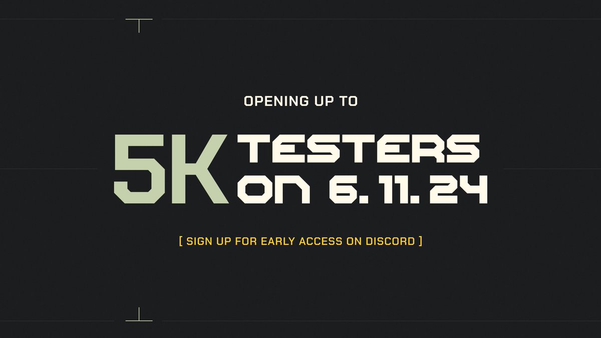 dflow's tweet photo. Beta testing has gone smoothly and we're ready to open up to 5,000 users on 6/11 (next Tuesday)!

Sign up for the allowlist in Discord (https://t.co/CN8c2mvlOb)! 

Our Discord community heard it first (an hour ago) so we're already about 20% filled. We will shut the sign up form when we hit 5,000 applicants.