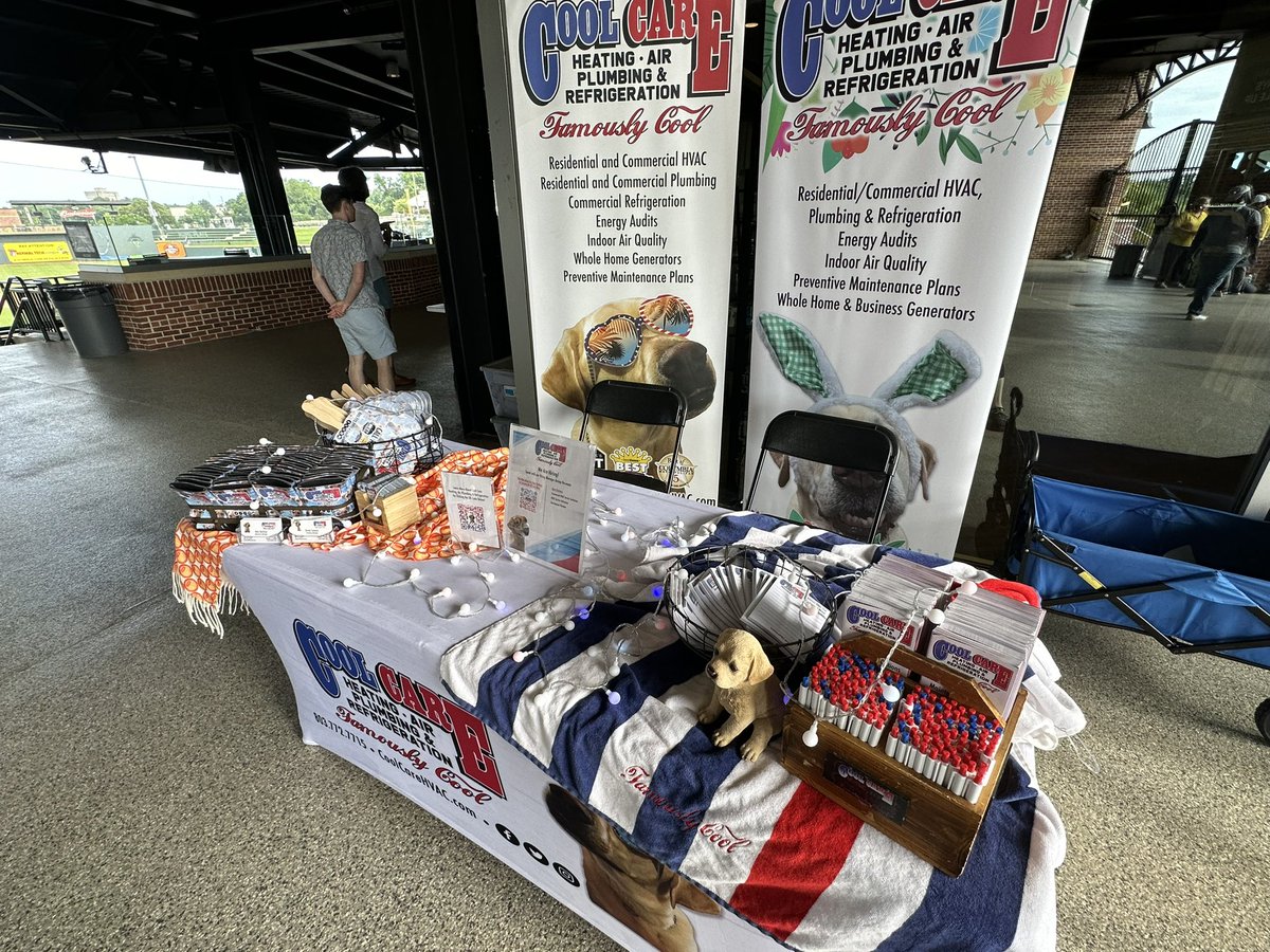 We are back <a href="/ColaFireflies/">Columbia Fireflies</a> for the monthly #trashthepoop night and Mason’s K9 Klub doggie night! 🦮 We are on the concourse right at the entrance when you walk in! Pick up some of our #FamouslyCool swag and check out SC Pride right next to us for #PrideNight! 🌈