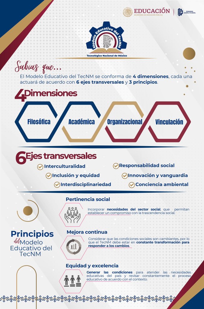 #ComunidadTecNM
Conoce más acerca de la construcción del Modelo Educativo del #TecNM y sé parte de este gran proceso que fortalecerá la educación superior tecnológica de nuestro país.

Ingresa a 👉 goo.su/ygyxeNS y consulta la información relevante.

#TodosSomosTecNM