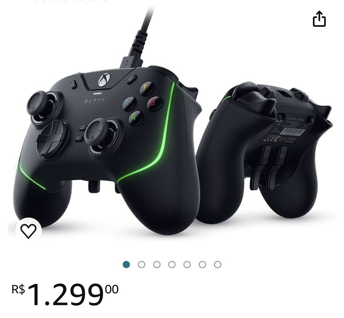 Tô passando família, eh semi novo (só alguns detalhes de uso, e o melhor scuff o razer wireless
Cheguem com proposta no privado!