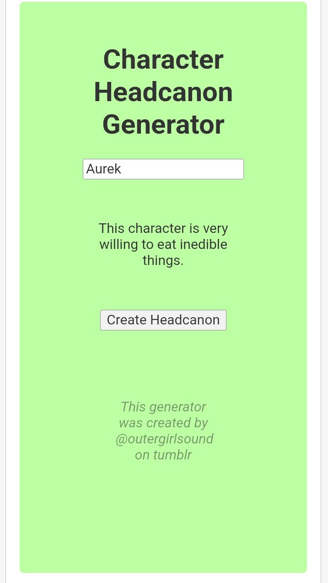 The way this thing just...