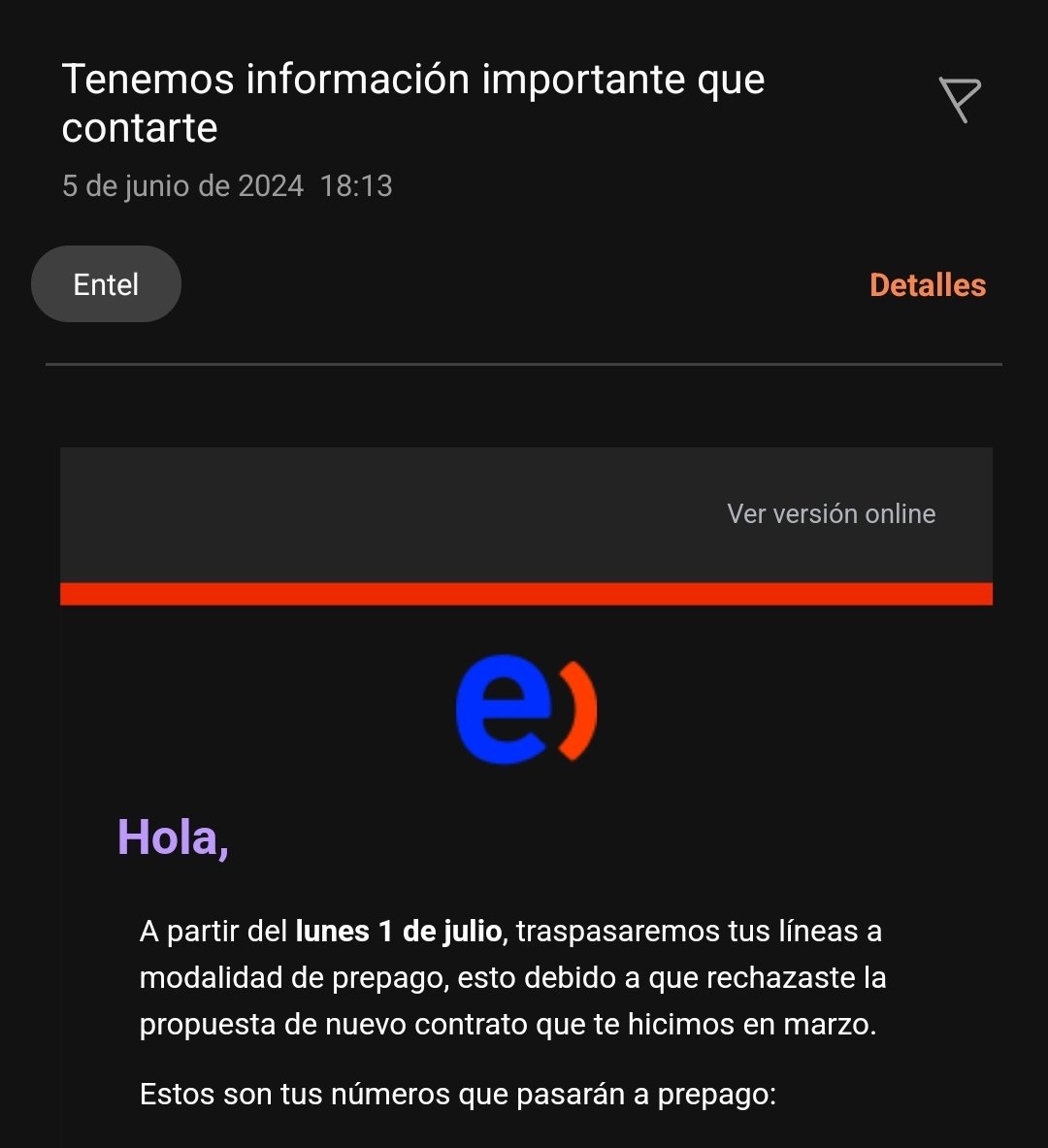 vito_cmps's tweet photo. @entel años en entel y por no querer que me suban los planes ofreciendo un servicio que no voy a usar, me van a cerrar la cuenta, y como lema dice "contigo en todas" https://t.co/kaBXKDrMnj