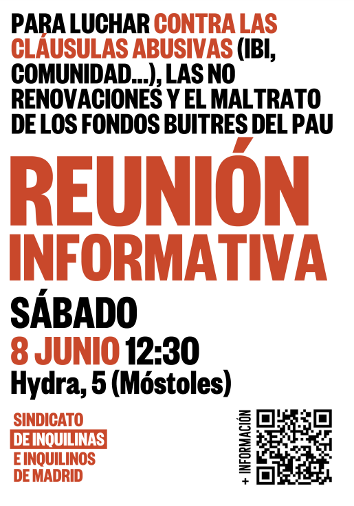 delagenovese's tweet photo. @AytoMostoles os invitamos, para que sepáis cómo actúa un #Fondobuitre #Nestar #Fidere contra los vecinos y vecinos de #Mostoles https://t.co/JT43jy2Okf