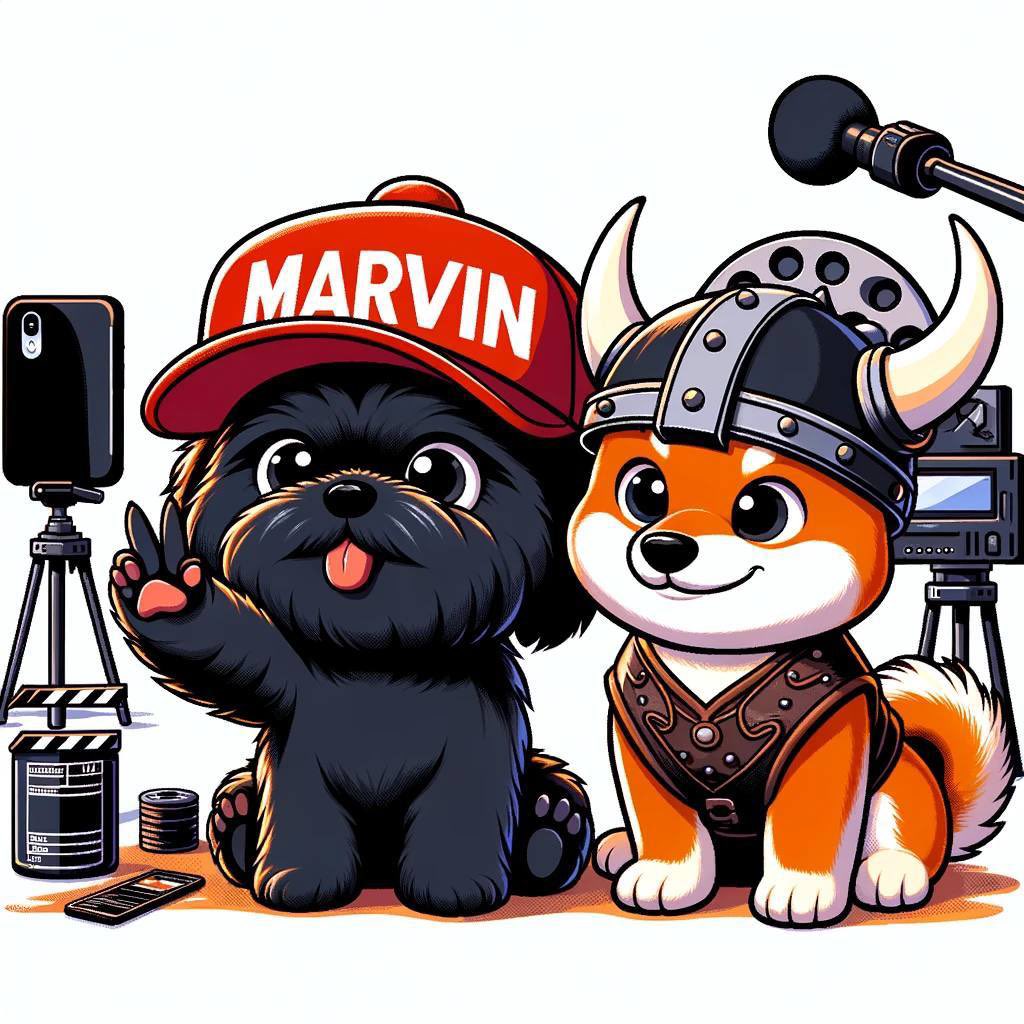MarvinInuCoin's tweet photo. It’s. About. To. Be. A. Movie. $FLOKI $MARVIN 🎥 🍿 https://t.co/n8Ts2uWkES