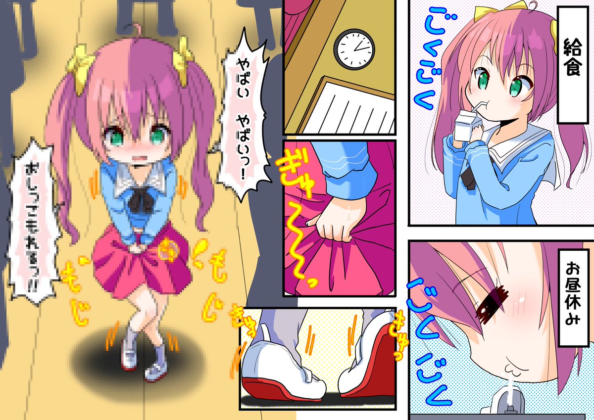 imochanOG's tweet photo. ５月のskebイラストリクエスト③
Ibのイヴちゃんと絡繰猫（からくりねこ）さんのところの子がおしっこ我慢しているところ
のサンプルです!

イヴちゃんも絡繰猫（からくりねこ）さんのところの子も めちゃくちゃ可愛いですよねっ…!
ろりっ子の我慢に目覚めてしまいました…!
ありがとうございました！ https://t.co/YhDM8WhOdk