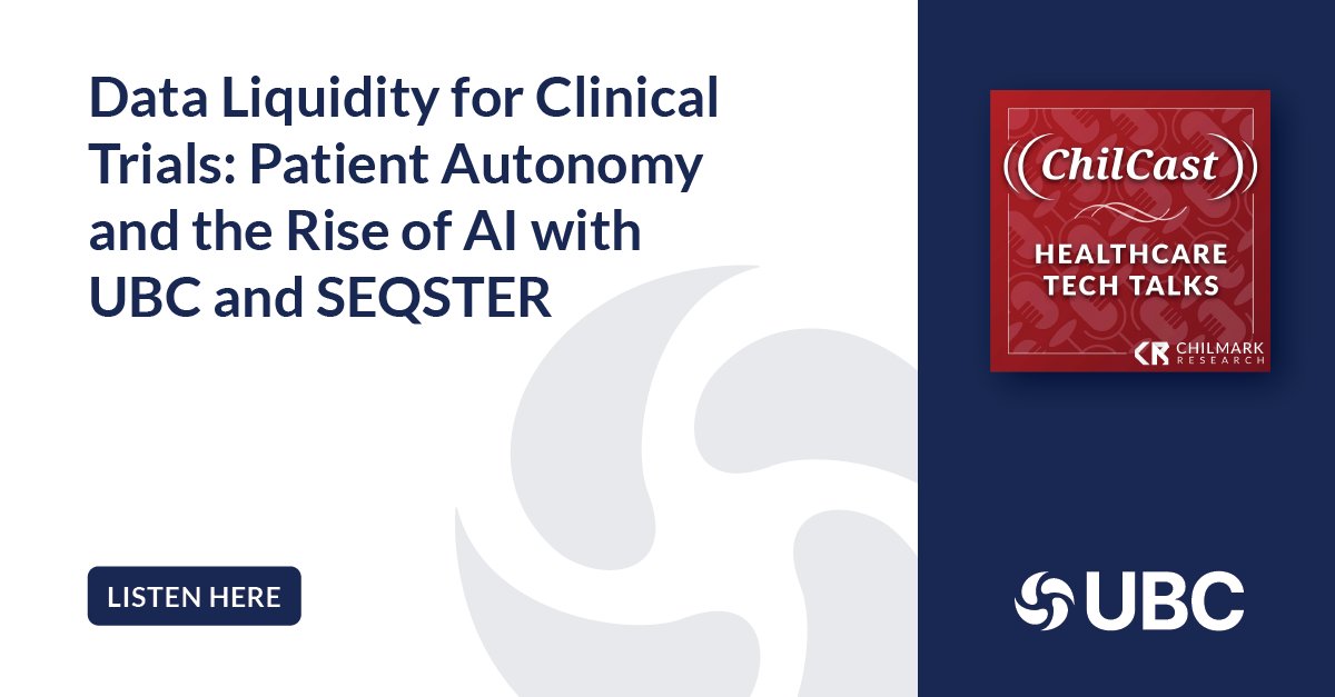 Patient-mediated medical record release helps increase enrollment &amp; accelerate research to allow more patients access to life-changing medications. Hear more from UBC's Head of Evidence Development Aaron Berger &amp; <a href="/SEQSTER/">SEQSTER</a> CEO Ardy Arianpour at hubs.li/Q02y-FBT0
