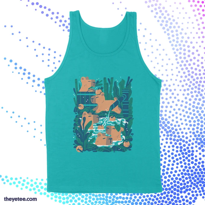 Nothing like cooling off with a hot bath! Designed by  #dailytees  