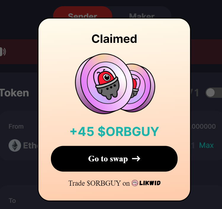 coinkritik's tweet photo. #Orbiter meme tokeni çıkarmış sanırım claim edip satabilirsiniz 15 dolar civarı yapiyor. 👇
https://t.co/dSKGNPxd7l
Swap buradan 👇
https://t.co/lhda9rUW7r
Belki artar claim edip bekleyebilirsiniz. https://t.co/iiJ0ctbdfF